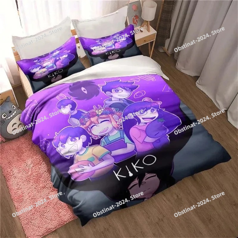 Home Textiles Classic Fashion - ファッション 3D プリントアニメ大森寝具セットオールシーズン 3 ピースダブル布団カバーセットツインキングサイズ寝具ホームテキスタイル