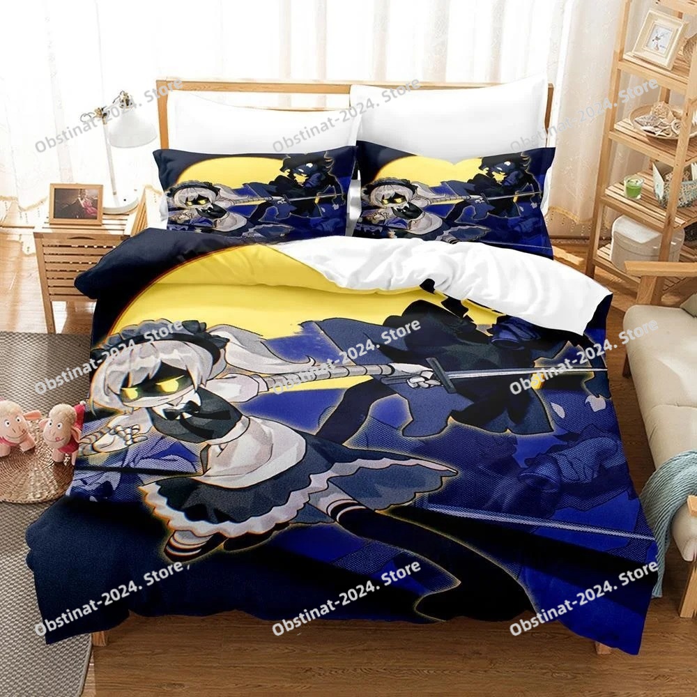 Home Textiles Classic Fashion - ファッション 3D プリントアニメ殺人ドローン寝具セット漫画 3 点セット大人子供寝室布団カバーセットホームテキスタイル