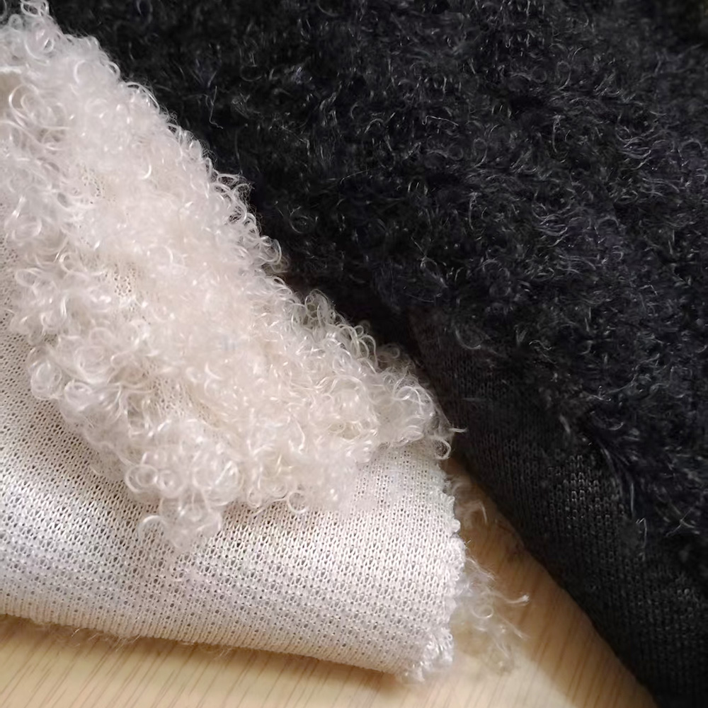 Home Textiles Classic Fashion - クラシックなラムロール合成毛皮生地は柔らかく快適で、カーペット、ベッドカバー、ファッショナブルな衣類、手作りの人形などに使用できます。