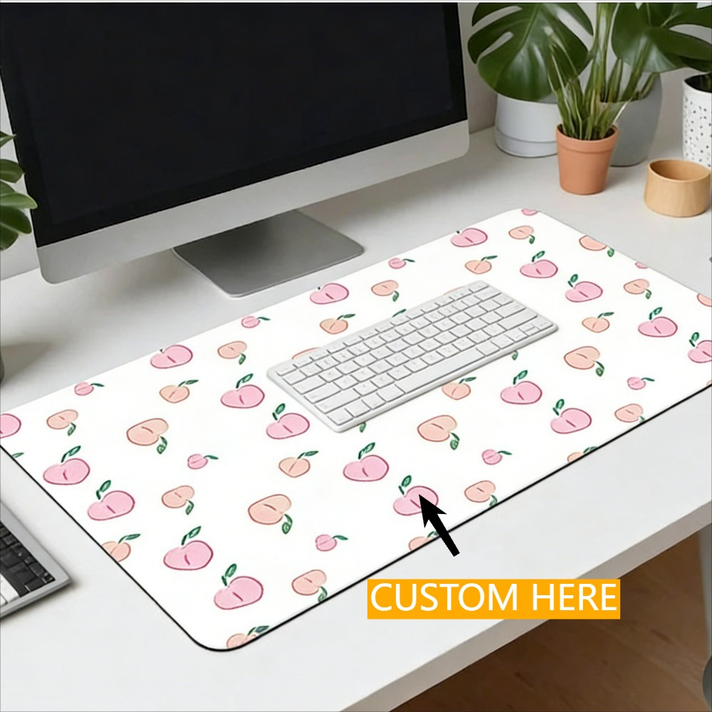 Textiles For Home - 写真付きカスタムマウスパッド1枚 - ノートパソコン用のパーソナライズされたデスクマット、オフィス、ゲーム、ギフトに最適。 家の装飾に最適