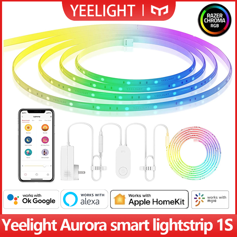 Yeelight Light Lightstrip - グローバル版 Yeelight LEDスマートストリップ 1S RGB カラフル