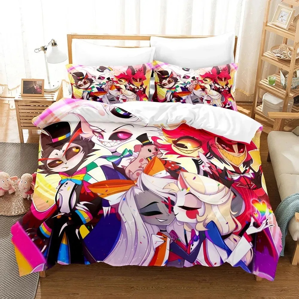 ファッション漫画ハズビンホテル寝具セット布団カバーセット枕カ - Home Textiles Classic Fashion のレビューと価格