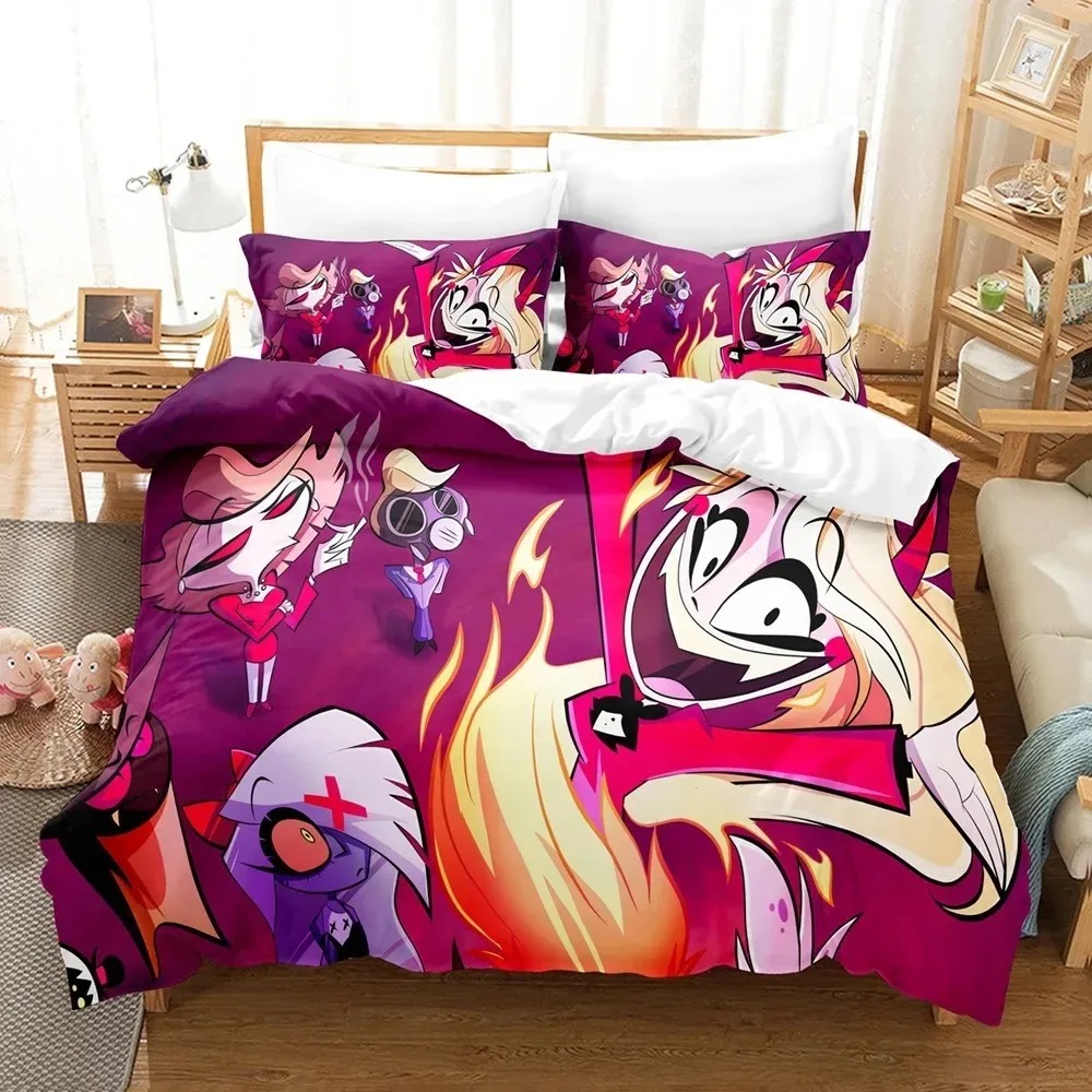 ファッション漫画ハズビンホテル寝具セット布団カバーセット枕カ - Home Textiles Classic Fashion のレビューと価格