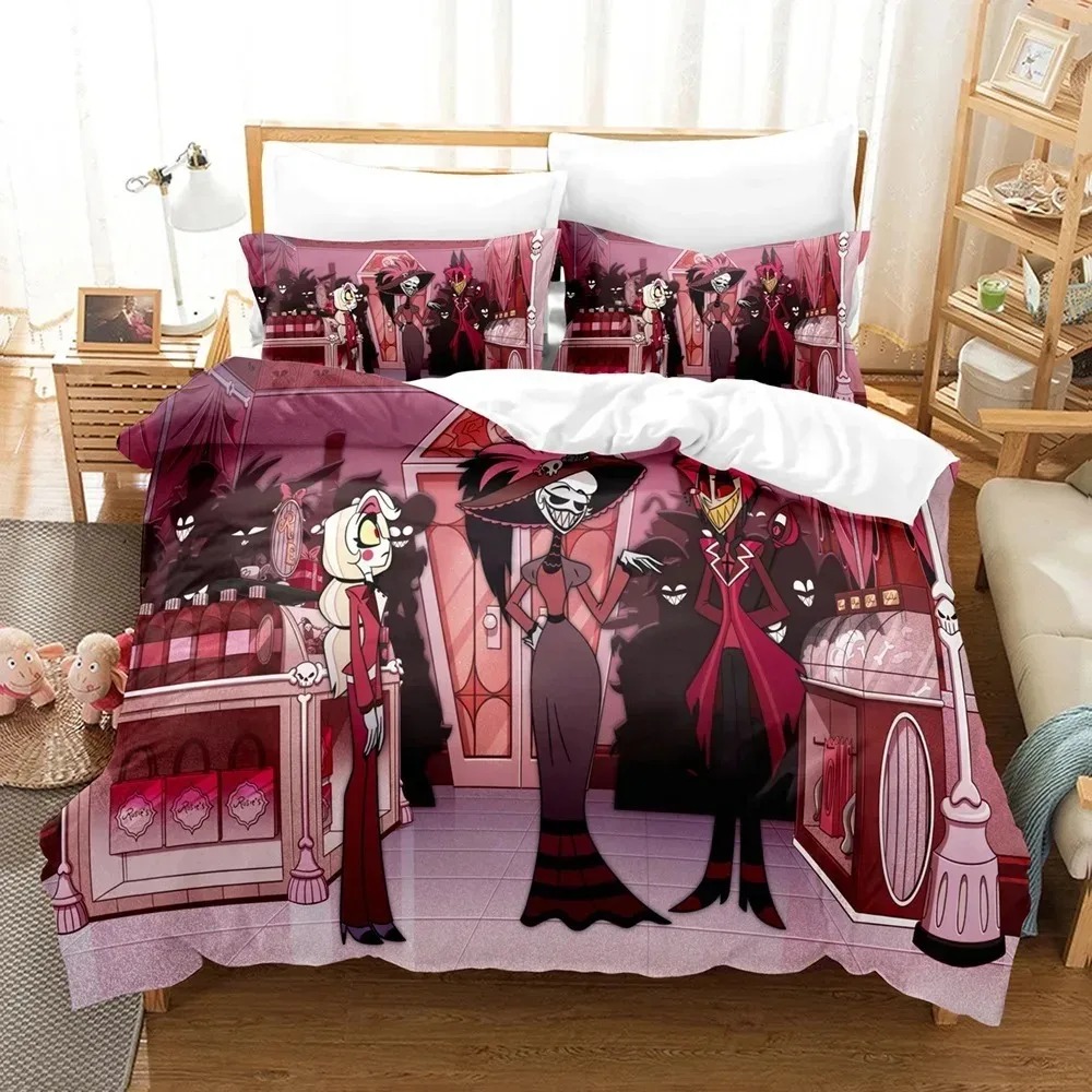 ファッション漫画ハズビンホテル寝具セット布団カバーセット枕カ - Home Textiles Classic Fashion のレビューと価格