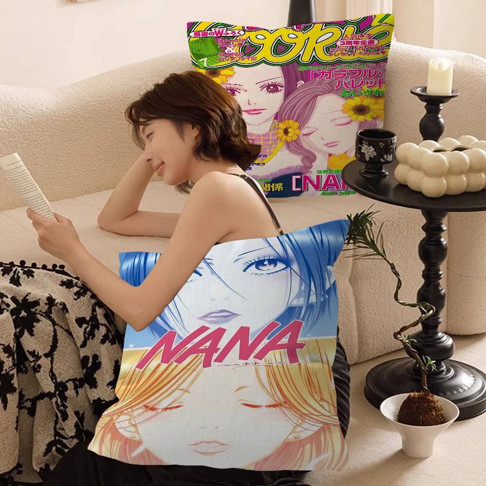 日本の古典アニメ NANA 枕 アニメ枕 ソファベッド ヘッ - Home Textiles Classic Fashion のレビューと価格