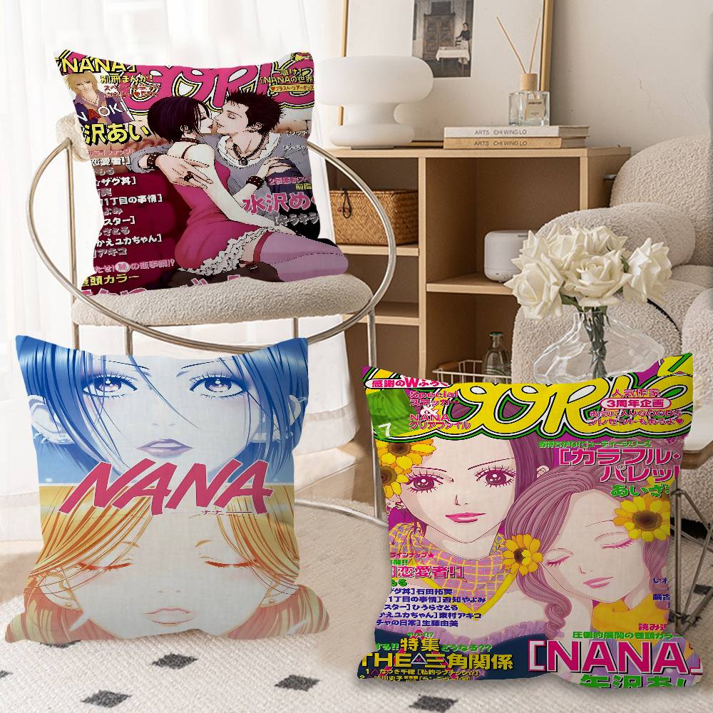 日本の古典アニメ NANA 枕 アニメ枕 ソファベッド ヘッ - Home Textiles Classic Fashion のレビューと価格