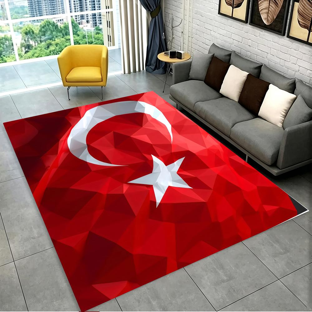 家の装飾に適したフロアマット、子供用滑り止めフランネルマット - Home Textiles Turkey のレビューと価格