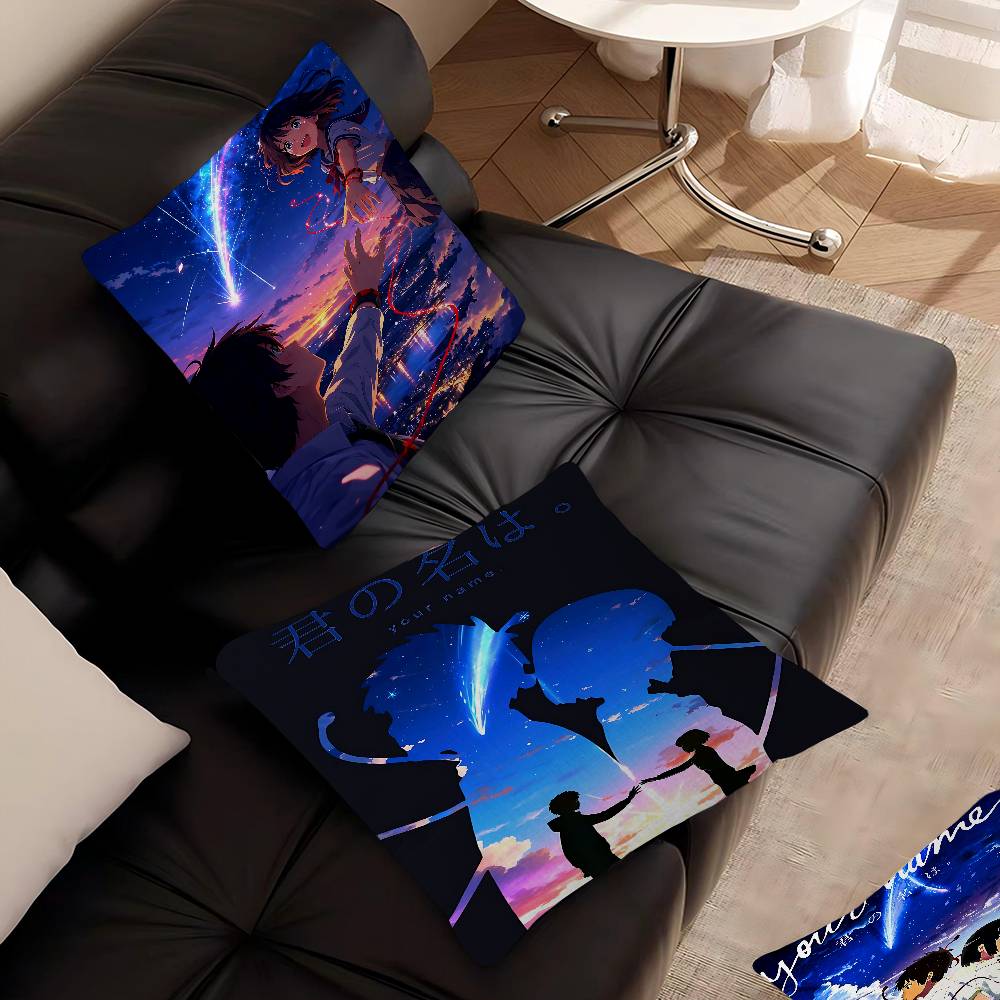 クラシックアニメ「君の名は」枕アニメ枕ソファベッドヘッド枕カ - Home Textiles Classic Fashion のレビューと価格