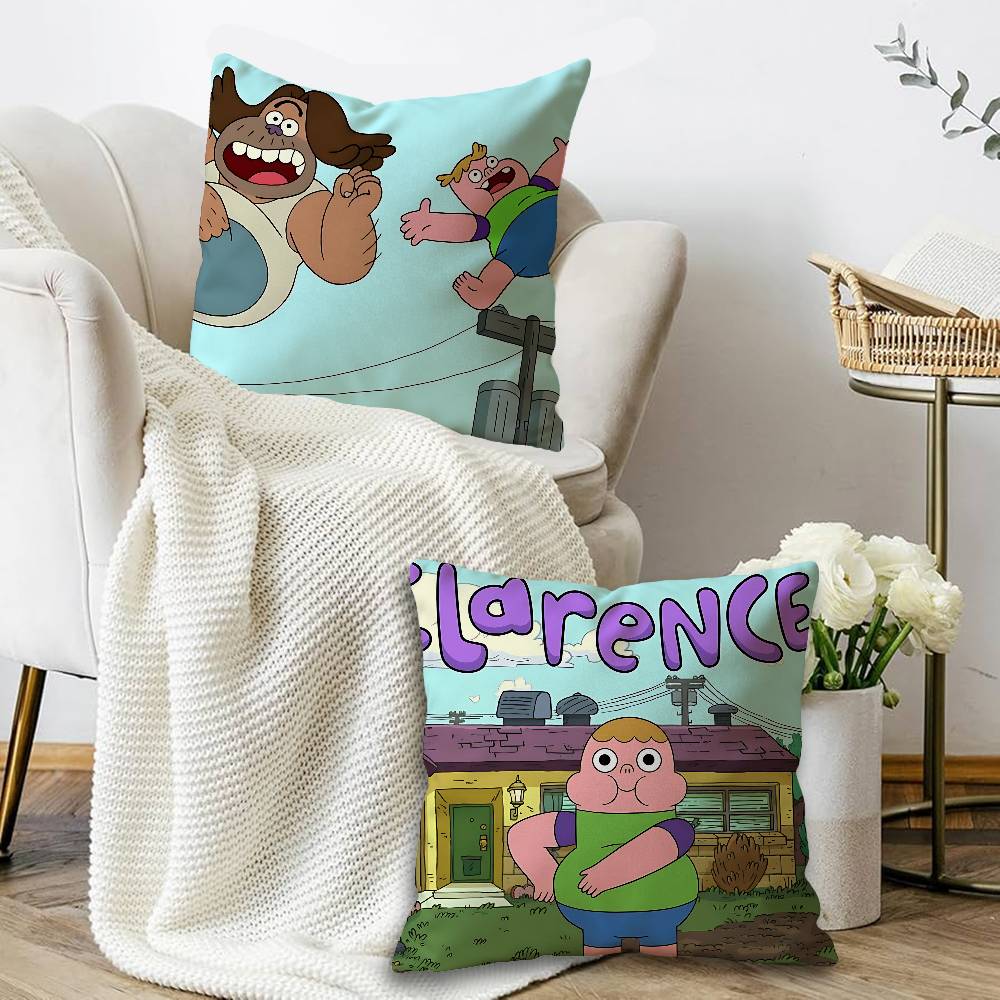 クラシックカートゥーンC-クラレンス クッションカバー ポリ - Home Textiles Inc のレビューと価格