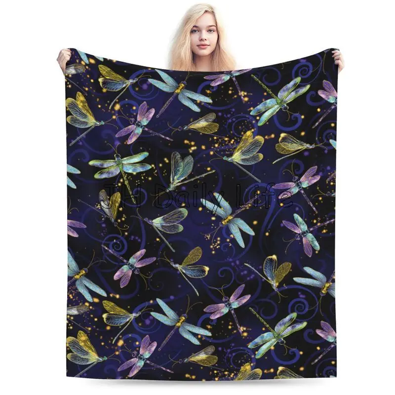 トンボギャラクシーフリースブランケット軽量フランネルブランケ - Galaxy Home Textiles のレビューと価格