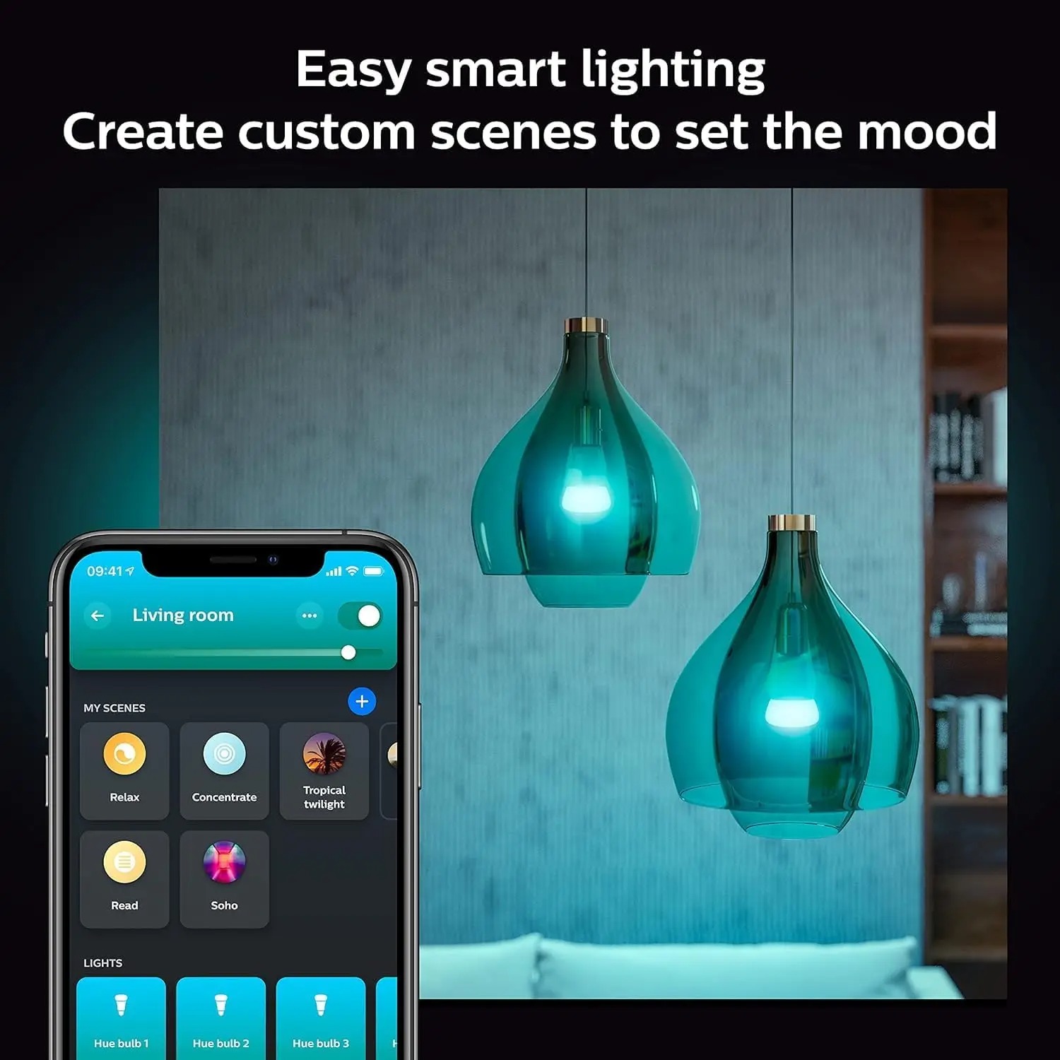 フィリップス Hue カラー＆ホワイト アンビエンス スマー - Philips Bulb Hue のレビューと価格