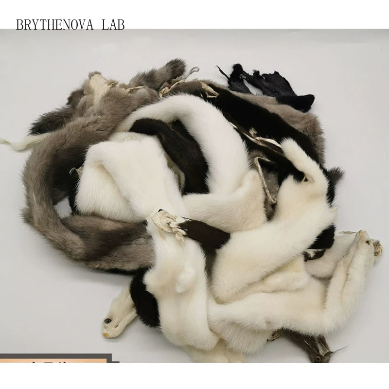 本物のミンク毛皮革皮卸売工場供給エコタンニング動物毛皮本物の - Home Textiles Factory のレビューと価格