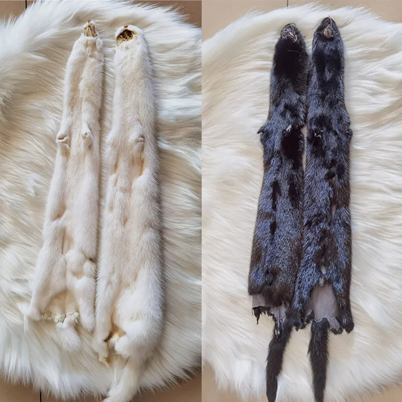 本物のミンク毛皮革皮卸売工場供給エコタンニング動物毛皮本物の - Home Textiles Factory のレビューと価格