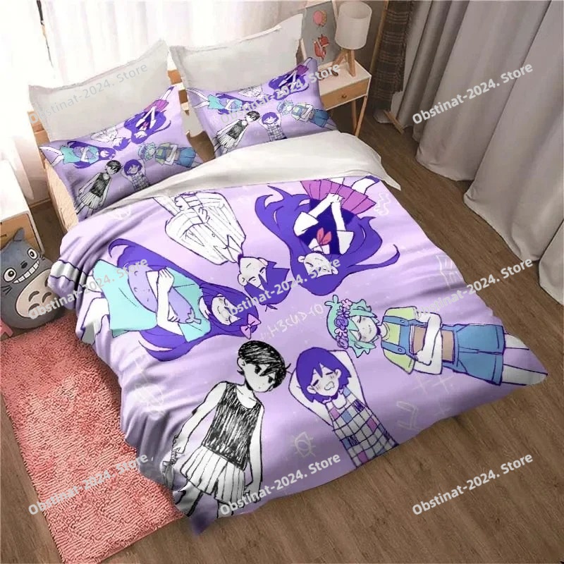 ファッション 3D プリントアニメ大森寝具セットオールシーズ - Home Textiles Classic Fashion のレビューと価格