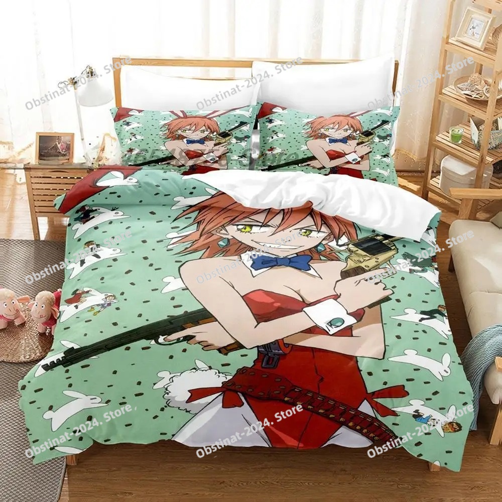 ファッション3DプリントアニメFLCL寝具セット シングル/ - Home Textiles Classic Fashion のレビューと価格