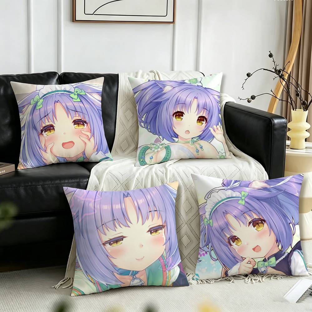 C-Cinnamon NEKOPARA 枕カバー パターンプ - Home Textiles Inc のレビューと価格