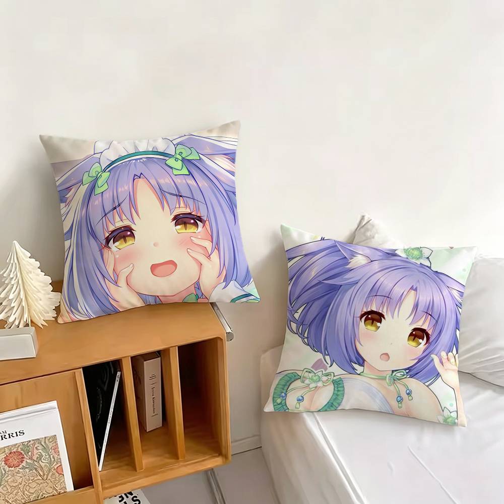 C-Cinnamon NEKOPARA 枕カバー パターンプ - Home Textiles Inc のレビューと価格