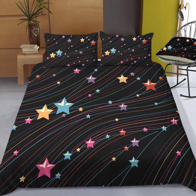 スター寝具セットナイトスキーキッズガールズ男の子女の子掛け布 - Galaxy Home Textiles のレビューと価格