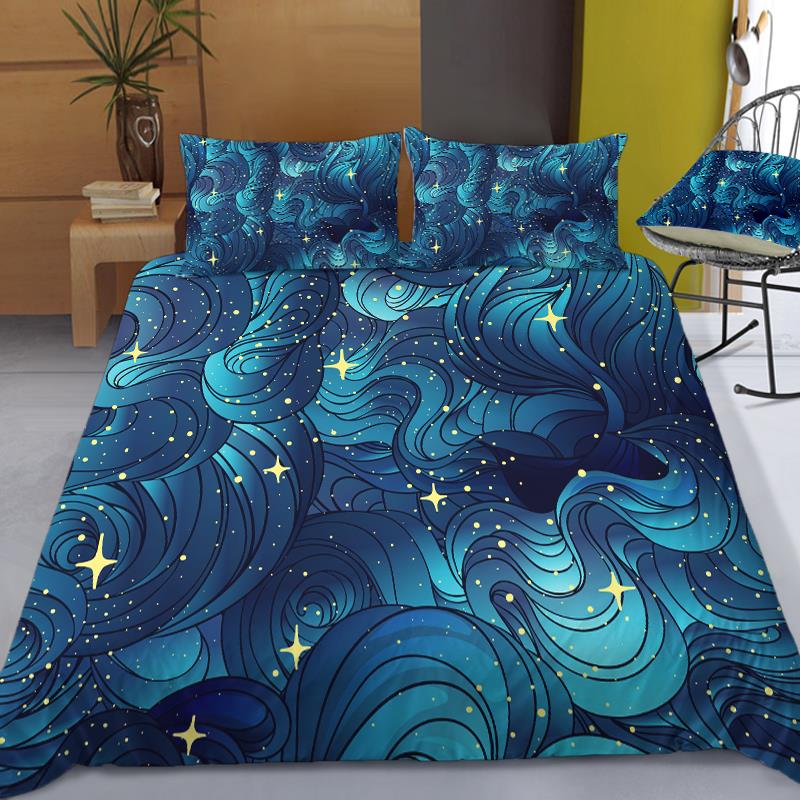 スター寝具セットナイトスキーキッズガールズ男の子女の子掛け布 - Galaxy Home Textiles のレビューと価格
