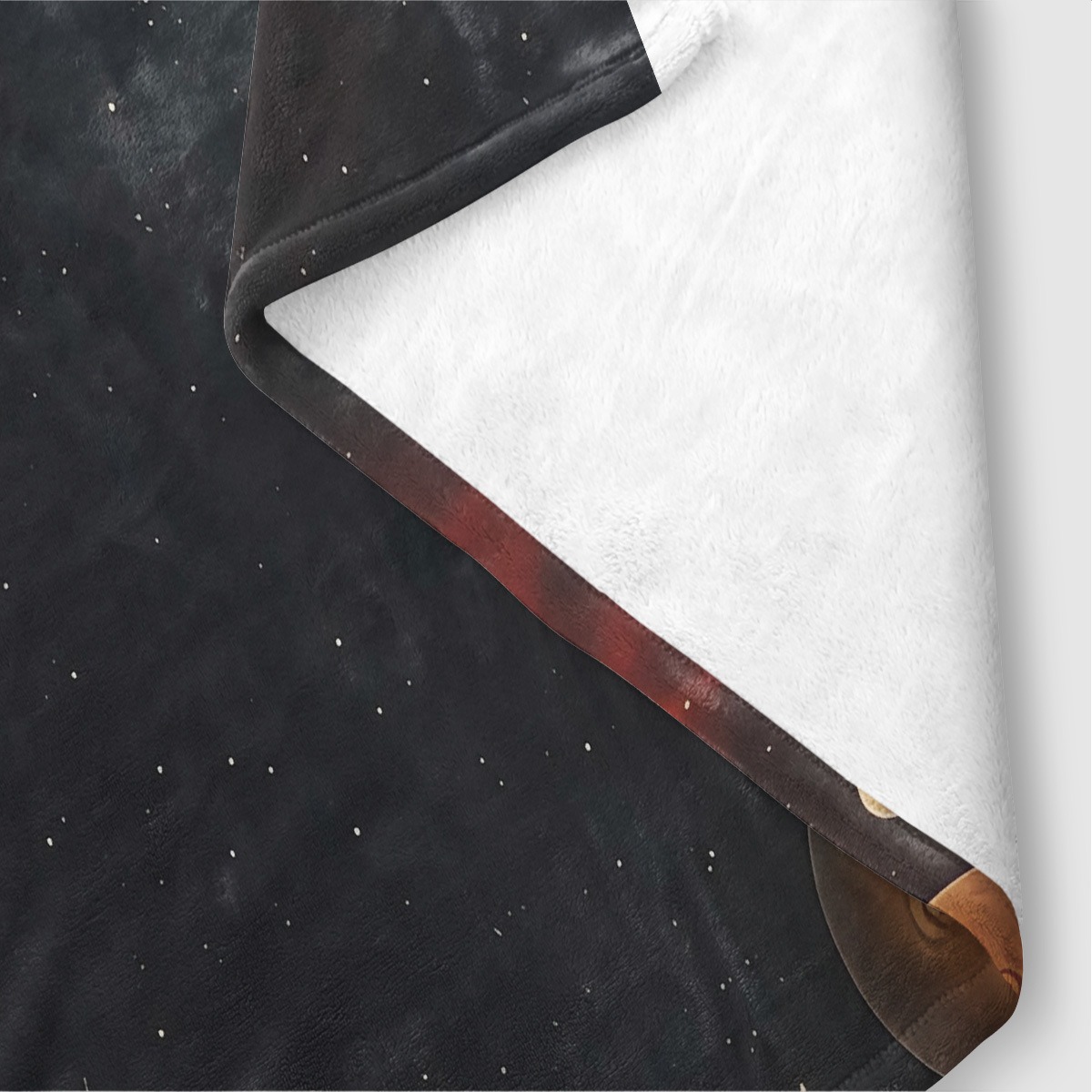 銀河惑星パターンフランネルプリントブランケット、オールシーズ - Galaxy Home Textiles のレビューと価格