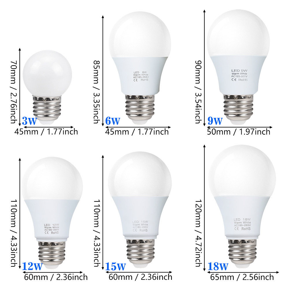 10個 E27 LED電球 220V 240V 18W 15 - Philips Bulb Hue のレビューと価格