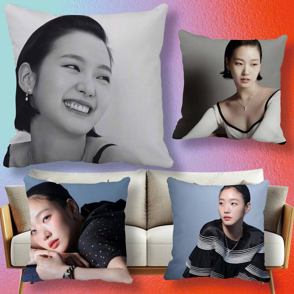 韓国俳優キム・ゴウンの枕カバー、高解像度デジタル印刷、鮮やか - Home Textiles Definition のレビューと価格