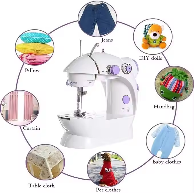 ミニ電動家庭用ミシン工場価格工業用ロックステッチウィッグ革用 - Home Textiles Factory のレビューと価格