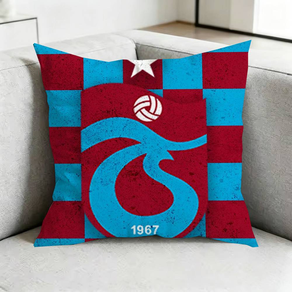 トルコ T-Trabzonspor ロゴ枕カバー正方形両面ソ - Home Textiles Turkey のレビューと価格